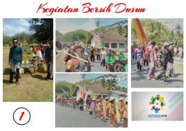 Kegiatan dalam rangka Bersih Dusun / Rasulan Dusun Pakel