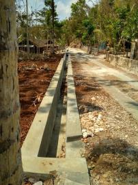 Pembangunan Saluran Drainase di Padukuhan Pringombo B