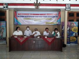 MUSYAWARAH KALURAHAN KHUSUS KPM BLTDD TAHUN 2022