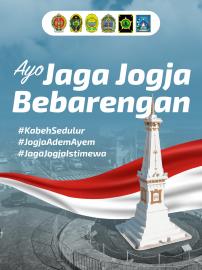 Monggo Jaga Jogja Bebarengan 