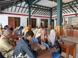 MUSYAWARAH MASYARAKAT KALURAHAN BAHAS TINDAK LANJUT HASIL SURVEI MAWAS DIRI DAN DATA SEKUNDER