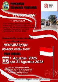 Ayo Kibarkan Bendera Merah Putih Semarakkan HUT Ke-81 RI