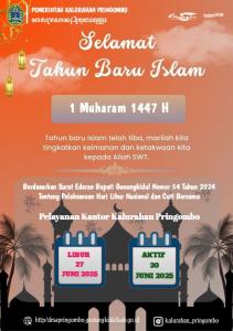 Selamat Tahun Baru Islam 1 Muharam 1447 H/2025