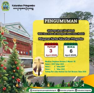 Pengumuman Libur Wafat Yesus Kristus dan Kebangkit